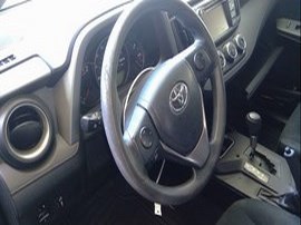 2016 TOYOTA RAV4  WHITE LE 2.5L AT  2WD.  Z24881